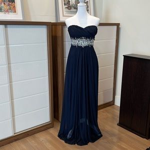 Sequin Hearts Prom Dress